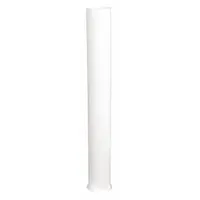 APPROVED VENDOR Tailpiece: Plastic, White, 1 1/2 in Nominal Pipe Size, 12 in Overall Lg, Flanged