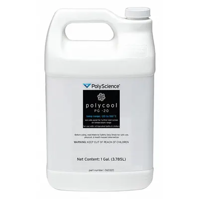 POLYSCIENCE Antifreeze Fluid: -20° to 100°C, -20° to 100°C, Antifreeze Fluid - Bath Fluids