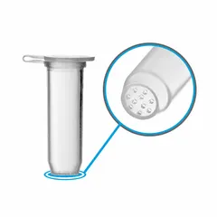 Polypropylene Test Tube, 2 mL, Snap Cap, Square Bottom, Colorless