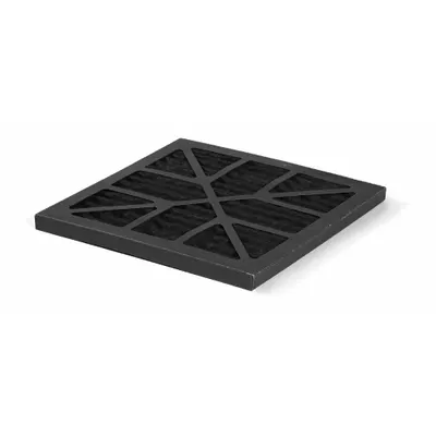 HUSQVARNA Air Filter: 600 cfm Airflow - Max, Air Filter, 12 in Nominal Ht, 12 in Nominal Wd - Filters for Negative Air Machines