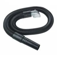 This hose assembly is a replacement part for upright vacuum cleaners. It is designed to replace worn or damaged hoses, restoring debris collection and maintaining cleaning performance