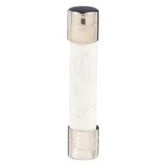 Fast-acting cylindrical fuse rated 20 A at 250 V AC. Non-indicating design with dimensions 1/4 in x 1 1/4 in. Suitable for overcurrent protection in control panels, power supplies, and automation systems.