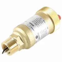 Air Vent: One Port, Top Port, 3/4 in MNPT, For Water, Brass Body, 150 psi Max., 250°F Max., Bottom (MPN EA79A1004)