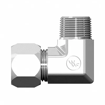 WEATHERHEAD 7405X12X08 Ermeto Flareless Steel Compression Elbow - Flareless Bite-Type Steel Compression Fittings
