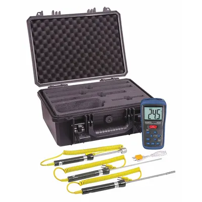 REED INSTRUMENTS R2400-KIT Thermocouple Meter for Type K - Thermocouple Meters without Data Output
