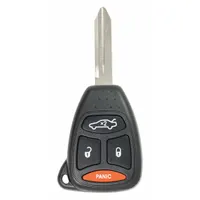 Automotive keyless entry remote for fleet vehicle maintenance applications. Provides secure, keyless access to vehicles, eliminating the need for physical keys. Commonly used in Chrysler vehicles for fleet management