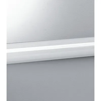 PAWLING CORP EBT-30-12-301 Accent Rail, PVC, Linen White, 2 in H x 12 ft L - PVC Crash Rails & Bumper Guards