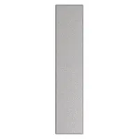 Steel pilaster with honeycomb core for commercial bathroom partitions. Smooth semi-gloss finish in Pepper Dust. Height 82 inches, width 18 inches. Provides structural support and privacy in restroom stalls