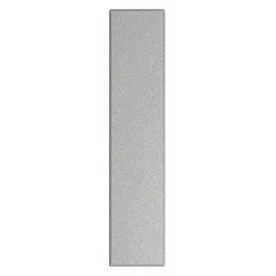 ASI GLOBAL PARTITIONS Pilaster, Smooth Semi Gloss, Pepper Dust, 82 in H, 18 in W - Pilasters for Bathroom Partitions