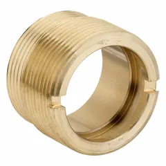 Retaining component for hydraulic assemblies. Prevents axial movement of internal parts to maintain system integrity under high-pressure conditions. Used in industrial hydraulic equipment.