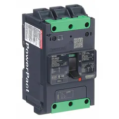 Molded case circuit breaker rated 30 A with a maximum interrupting rating of 25 kA at 277/408 V AC. Features a fixed instantaneous trip, Everlink lug terminals on both line and load sides, and ABC phase connection. Suitable for overcurrent protection in electrical distribution systems.