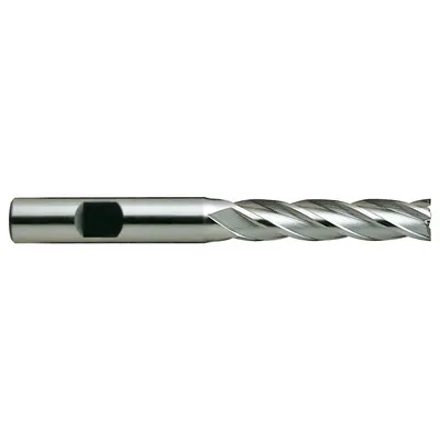 YG-1 Square End Mill: High Speed Steel, TiCN Coated, 4 Flute, 1/2" Mill Dia - General Purpose High-Speed Steel Square End Mills