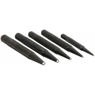 MITUTOYO 5-Piece Center Punch Set - Centering Punch Sets
