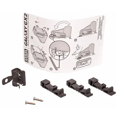 MSA Clip for Galaxy GX2 Compatible Detector Series (2 Clips and Screws) 10126657 - MSA Portable Gas Detector Accessories