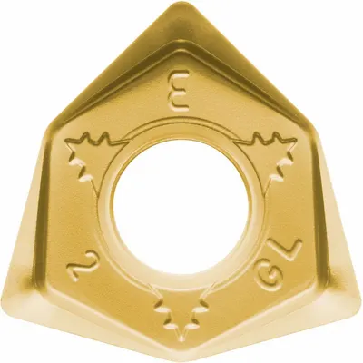 KYOCERA Trigon (W) Indexable Milling Insert CVD Carbide WNEU080608ENGLCA6535 - Trigon (W) Indexable Milling Inserts