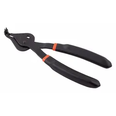 Convertible retaining-ring pliers for installing and removing both external and internal retaining rings. Accommodates bore and shaft diameters from 18 mm to 48 mm. Suitable for maintenance and assembly tasks on industrial machinery and equipment.