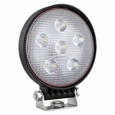 GROTE BZ141-5 LED Floodlight, Black Housing, Bracket Mount, Blunt Cut Wires - Vehicle Floodlights