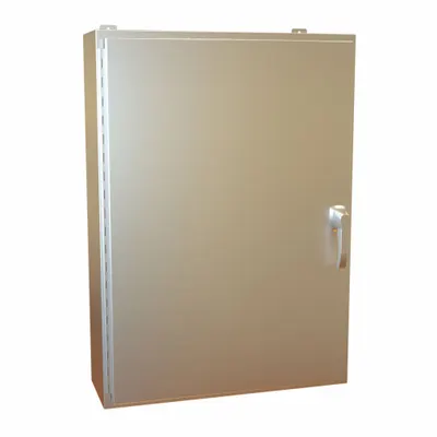 HAMMOND Electrical Enclosure: Stainless Steel, 42 in x 30 in x 10 in, NEMA 12/13/3R/4/4X - Stainless Steel Enclosures