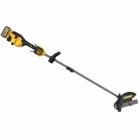 DEWALT Battery-Powered Lawn Edger Kit: 2 1/2 in Cutting Dp, 35 in, Straight, Attachment Capable (MPN DCED472X1)