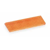Reflector: Rectangular, Amber, 4 7/16 in Overall Lg, 1 3/16 in Overall Wd (MPN 40133)