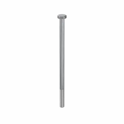 LINDSTROM Hex Head Cap Screw: Steel, Class 8.8, Zinc Plated, M10, Metric, 210 mm lg - Class 8.8 Steel Hex Head Cap Screws