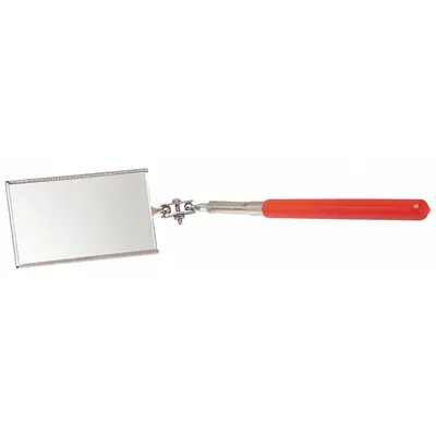 PROTO J2373 Standard Inspection Mirror, Glass, 3-1/2 x 2-1/8 in, Vinyl Handle - Standard Inspection Mirrors