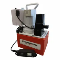 POWER TEAM Electric Pump: 10,000 psi Max. Op Pressure, 704 cu in/min Max. Flow Rate, 110/115V AC (MPN PE552S)