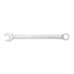 Metric 12-point combination wrench with 36 mm head size and 20-inch overall length. Constructed from alloy steel with a satin finish and offset design. Suitable for tightening and loosening metric fasteners in industrial maintenance, automotive repair, and heavy equipment assembly.