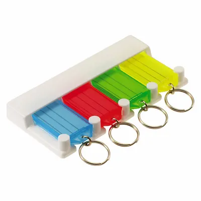 LUCKY LINE PRODUCTS Key Tag Rack - Key Racks & Binders