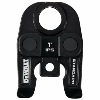 DEWALT Press Jaw: 1 in Pipe, Carbon Steel - Jaws & Rings for Standard & Extended Press Tools