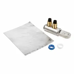 Aluminum one-hole lug for terminating or splicing aluminum wire from 2 AWG to 250 kcmil. Accommodates a 1/2 in stud size. Suitable for use in power distribution, panel building, and utility connections requiring aluminum-to-aluminum connections.