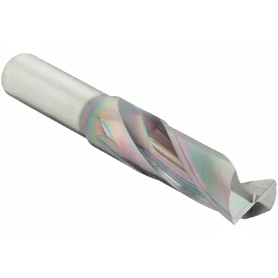 OSG Solid Carbide Flat-Bottom Drill Bit 7.5 mm, EgiAs-Coated - Solid Carbide Flat-Bottom Drill Bits for Steel & Cast Iron