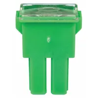 BUSSMANN Automotive Fuse: FLF Series, Green, Female, Cartridge, Fast-Acting, 40 A, 32 V DC (MPN FLF-40)