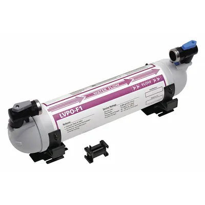 SHURFLO Inline Water Filter Systems: 5 micron, 3 gpm, NPT, 16 in Overall Ht, 6,000 gal - Multi-Purpose Water Filter Systems