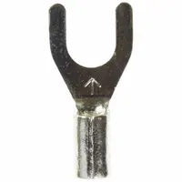 3M Fork Terminals: Bare, #10 Stud Size, 16 AWG – 14 AWG Wire Range, Std Fork, 600 V (MPN M14-10FX)