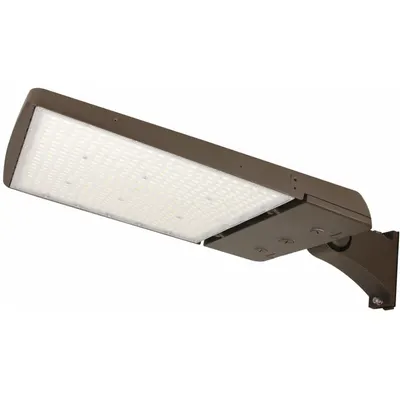 MAXLITE Street Light: LED, Pole/Slipfitter/Knuckle/Surface Mount, 43,703 lm, 3000K/4000K/5000K - LED Street & Parking Lot Light Fixtures