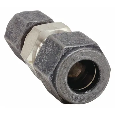PARKER 4-2 HBZ-SS CPI™ Single-Ferrule Stainless Steel Compression Union - Single-Ferrule Stainless Steel Fittings