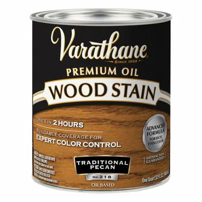 VARATHANE Traditional Pecan Interior Oil-Based Semi-Transparent Wood Stain - Wood Stains