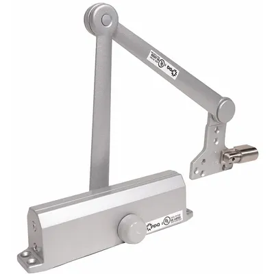 PDQ 3100 BC SCS 689 Grade 3 Light Duty Aluminum Parallel - Parallel Arm-Mount Door Closers