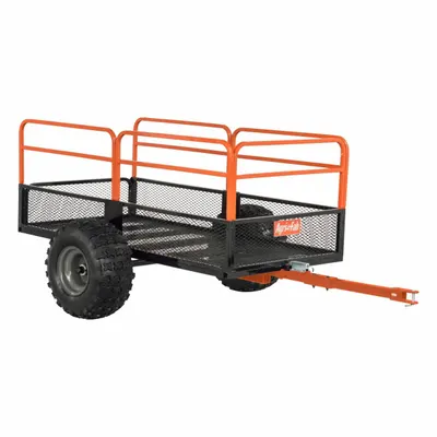 AGRI-FAB Cart: 2 Wheels, 17 cu ft Cubic Foot Capacity, 1,250 lb Load Capacity - Dump Carts & Trailers