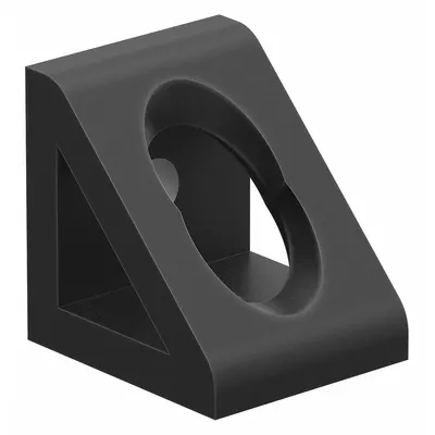 80/20 Inside Corner Bracket: Gusseted Inside-Corner Bracket, 15 Series - Inside Corner Brackets