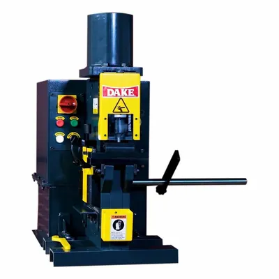 DAKE DIW-25 Benchtop Hydraulic Ironworker, 25 Ton, 230V Single Phase - Hydraulic Ironworkers