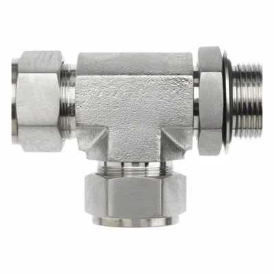 BRENNAN INDUSTRIES NS6804-08-08-08-NWO-SS Clean & Bagged - Clean & Bagged Single-Ferrule Stainless Steel Fittings