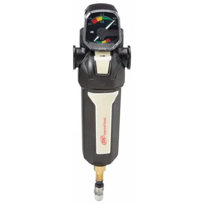 INGERSOLL RAND General Purpose Filter: 1 micron, 1/2 in NPT, 22 cfm - Particulate Filters for Dirt & Water Removal