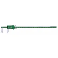 Cabled digital caliper for inside measurement of RTJ ring groove diameters. Measurement range 10 mm to 600 mm (24 in to 24 in), resolution 0.01 mm (0.0005 in), accuracy ±0.0028 in. Used for inspecting groove dimensions in flanges and ring joint gaskets