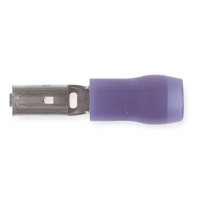 STA-KON Wire Disconnect: Female Socket, Blue, Nylon, Partial Coverage - Partially Insulated Quick Disconnects