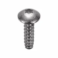 Thread Forming Screw: #6 Size, 1/2 in Lg, Stainless Steel, Plain, Torx Plus®, Pan, 50 PK (MPN 451200)
