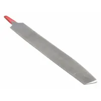 Knife File: Double-Cut Face Cut, Single Edge Cut, Smooth Cut, 10 in Lg without Tang, 1 in Wd (MPN 73504000)