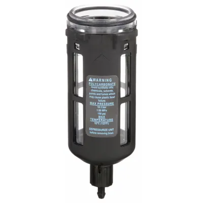 WILKERSON LRP-96-701 Plastic Replacement Bowl for LRP Series Air Lubricator - Replacement Bowls