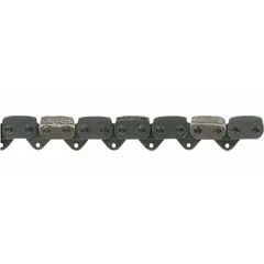 Replacement chainsaw chain with 0.444-inch pitch, 0.06-inch gauge, and 58 drive links. Compatible with 15-inch and 16-inch bar lengths. Suitable for concrete cutting and rescue operations in industrial environments.
